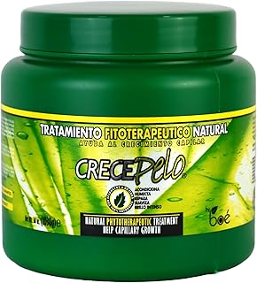 CrecePelo Natural Phytotherapeutic Deep Conditioning Hair Treatment 36 oz – Botanical Hydration Mask for Strength Softness & Shine – Moisturizing Repair Formula for All Hair Types